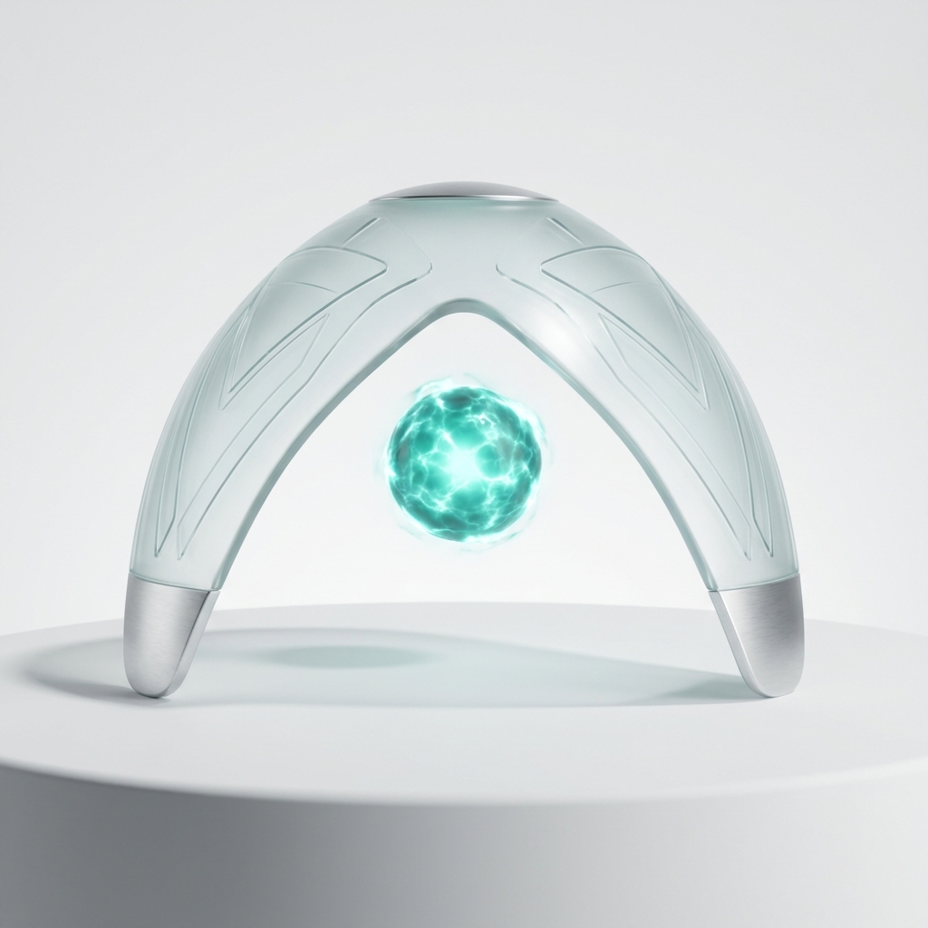 Futuristic Glass Shield